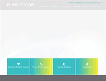 Tablet Screenshot of exchangecom.net